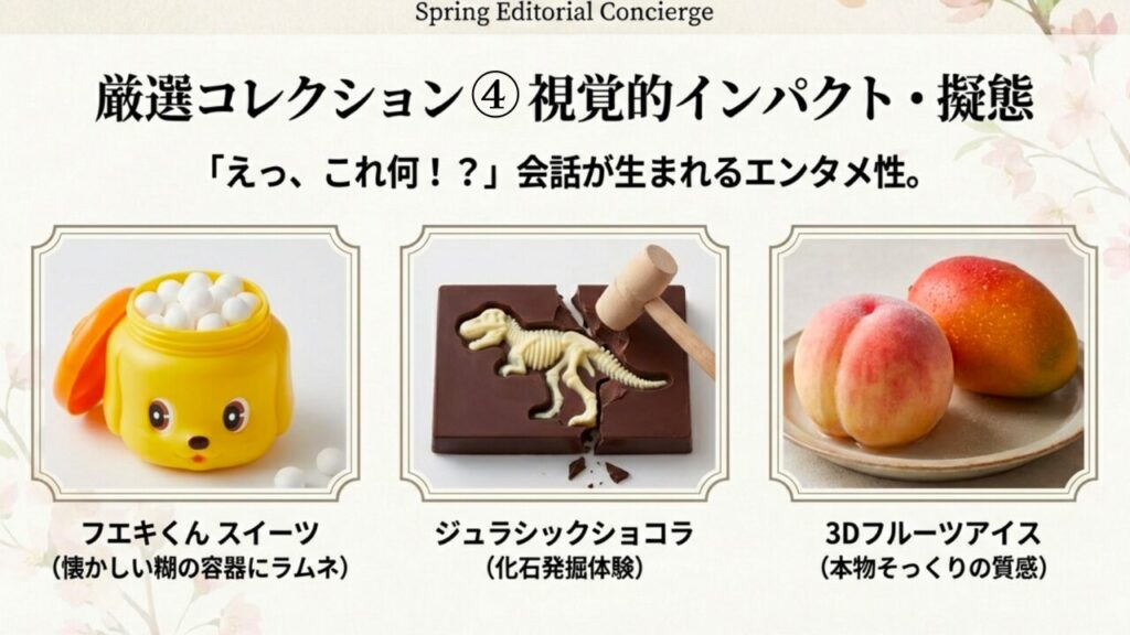 インパクト重視のおもしろ系