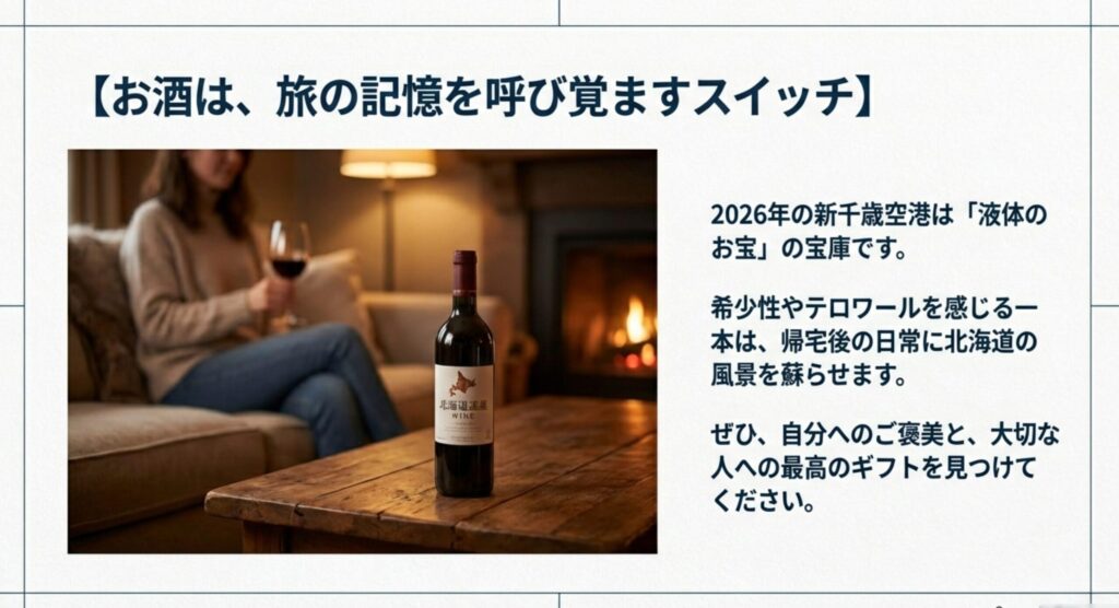 新千歳空港で見つける北海道土産のビールとウイスキー