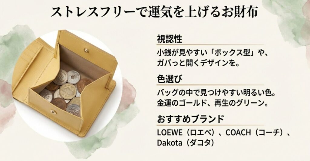 金運アップや視認性を重視した60代におすすめの財布選び