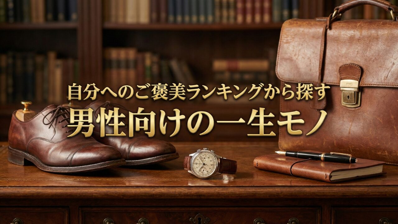 自分へのご褒美ランキングから探す男性向けの一生モノ
