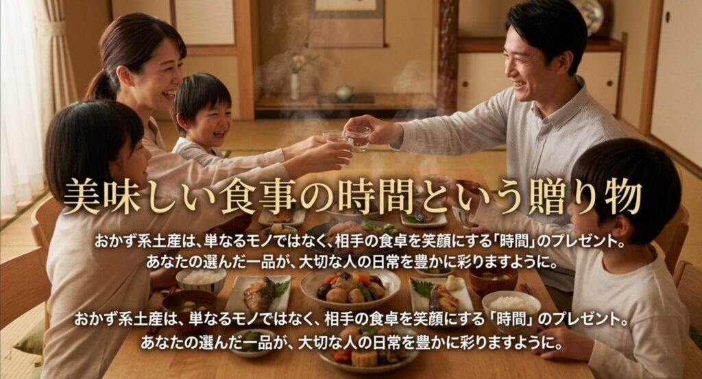 美味しい食事の時間という贈り物