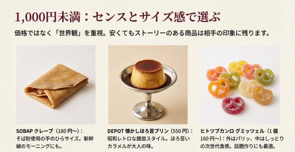 1000円未満でもセンスが良い東京のマイナーばらまき菓子