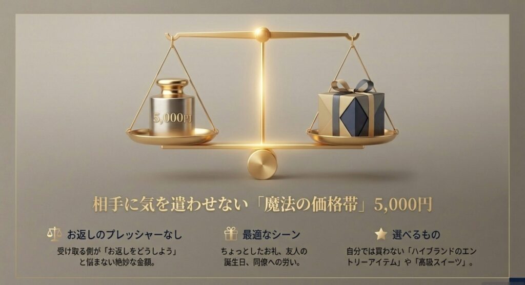 相手に気を遣わせない魔法の価格帯5000円のハイブランドギフト