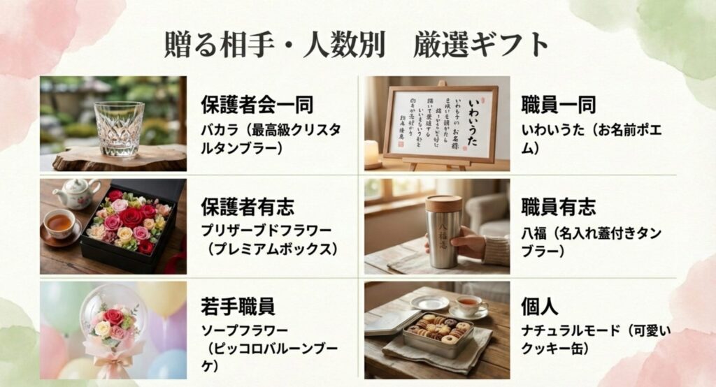 【渡す相手・人数に合わせて】厳選ギフト10点