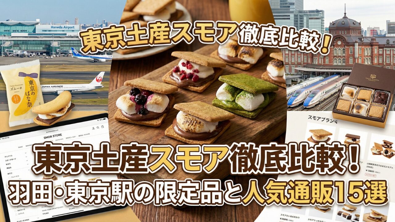 東京土産スモア徹底比較！羽田・東京駅の限定品と人気通販15選