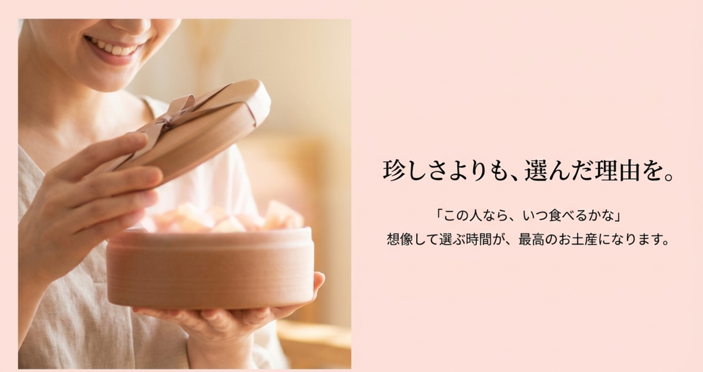 東京の穴場土産は珍しさだけでなく相手がいつ食べるかを想像し選んだ理由を大切にする