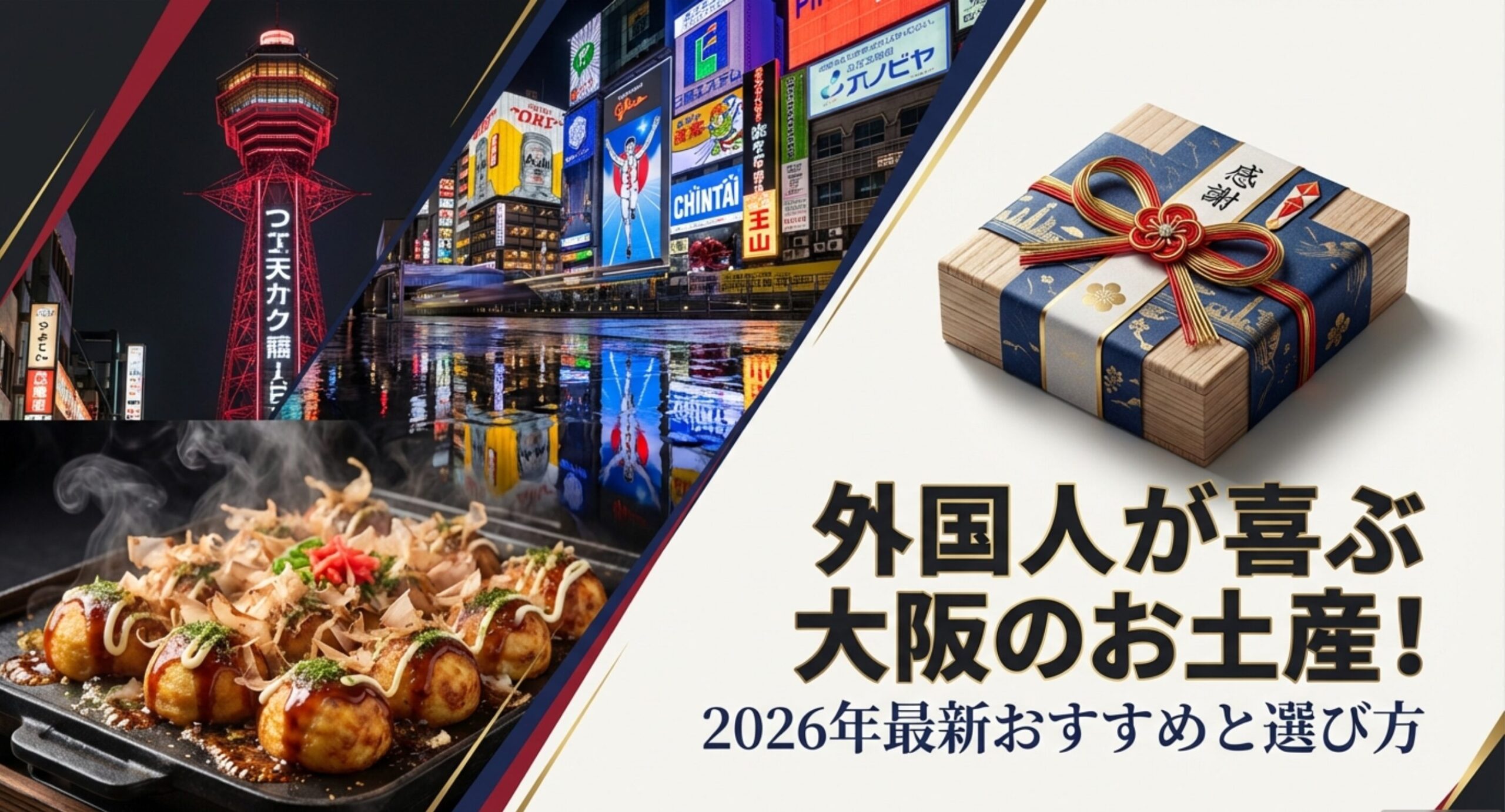 外国人が喜ぶ大阪のお土産！2026年最新おすすめと選び方