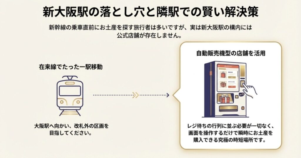 新大阪駅の落とし穴と大阪駅のポケモン自動販売機活用法