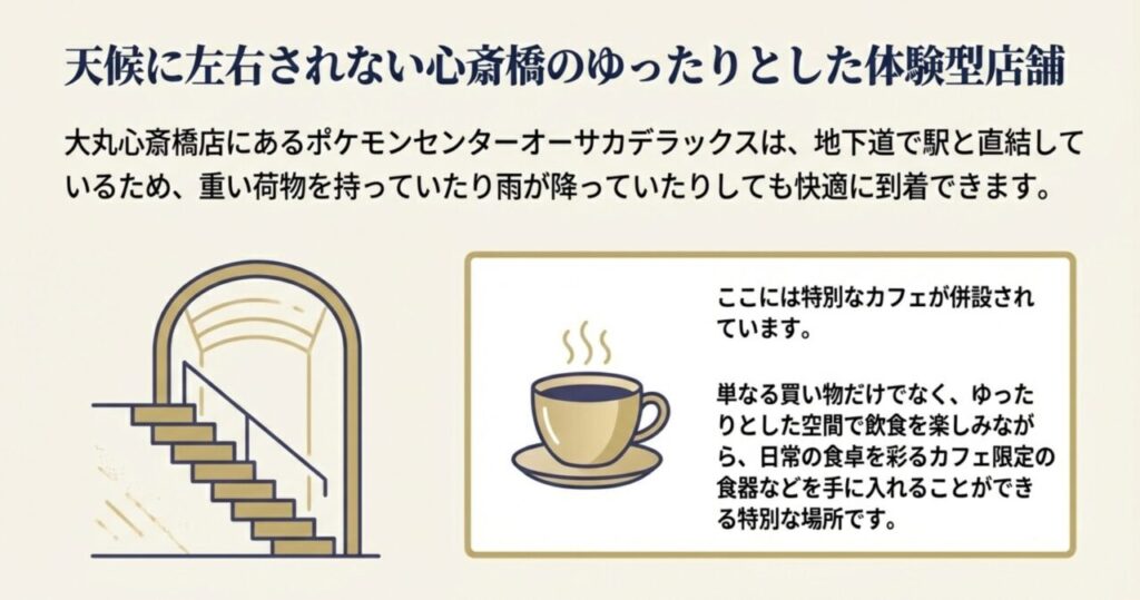 天候に左右されない心斎橋ポケモンセンターオーサカDXの魅力