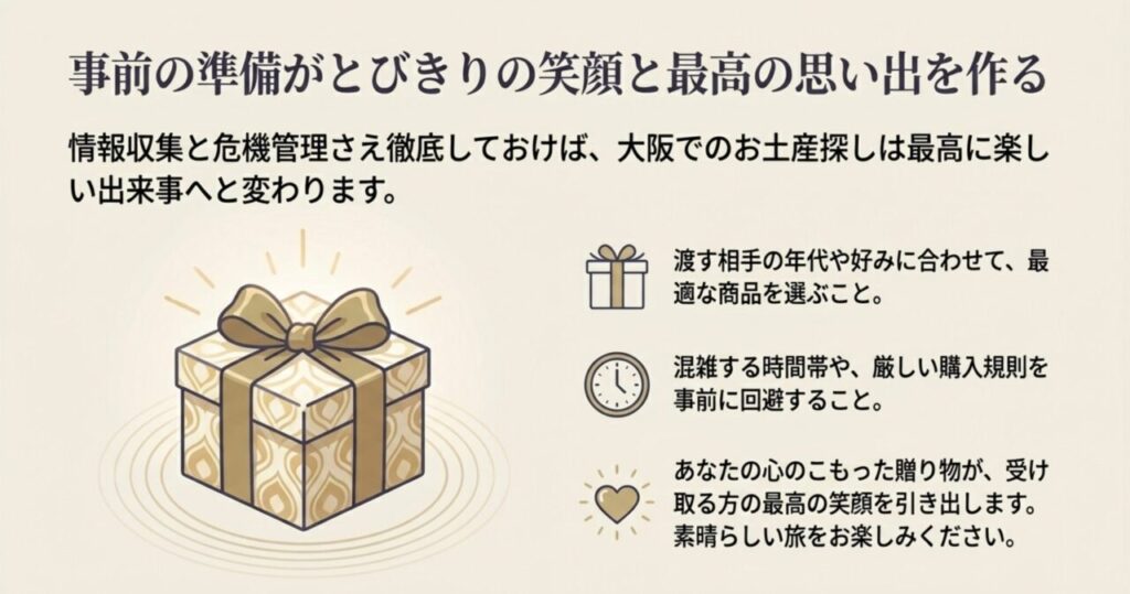 事前の準備で最高の笑顔を引き出す大阪のポケモンお土産