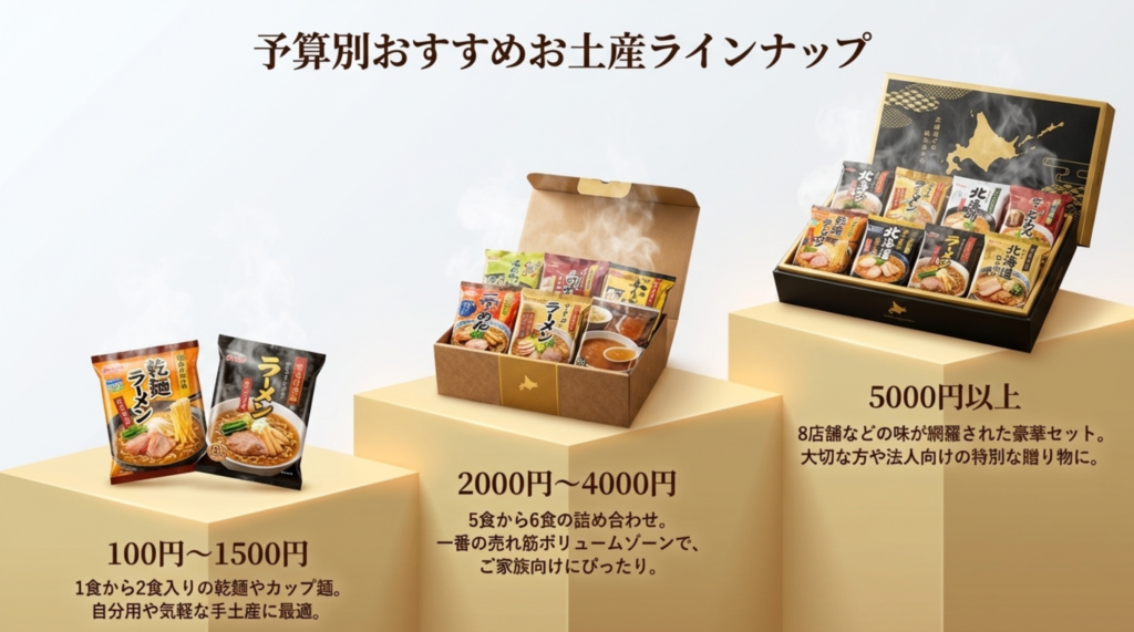 職場へのバラマキなど渡す相手に合わせたお土産ラーメンの選び方