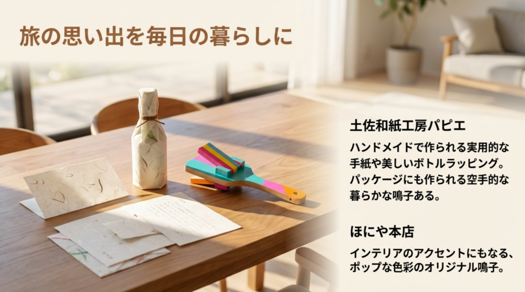 土佐和紙工房パピエなど日常使いできる高知の伝統工芸品