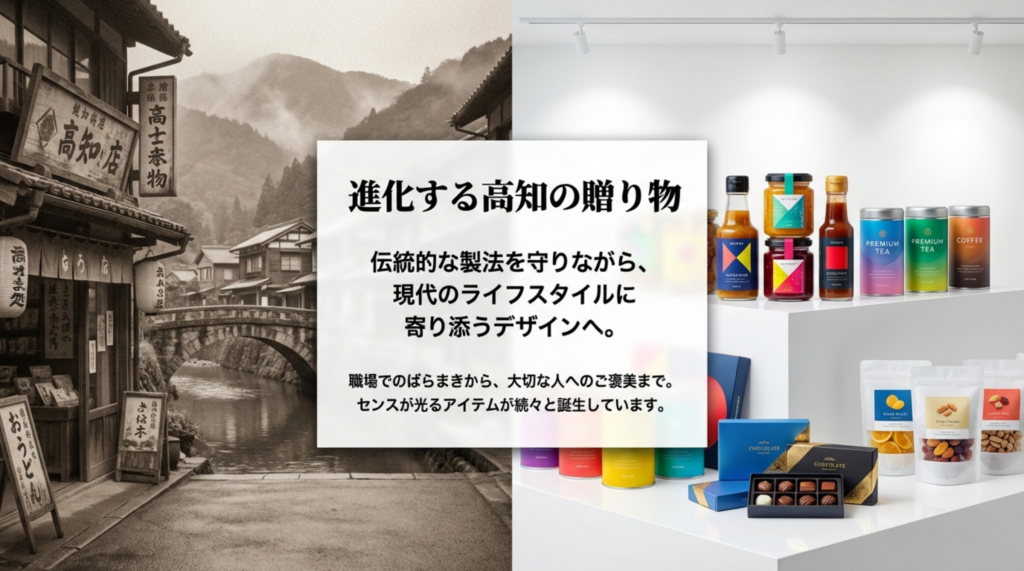 伝統からモダンへ進化するおしゃれな高知のお土産