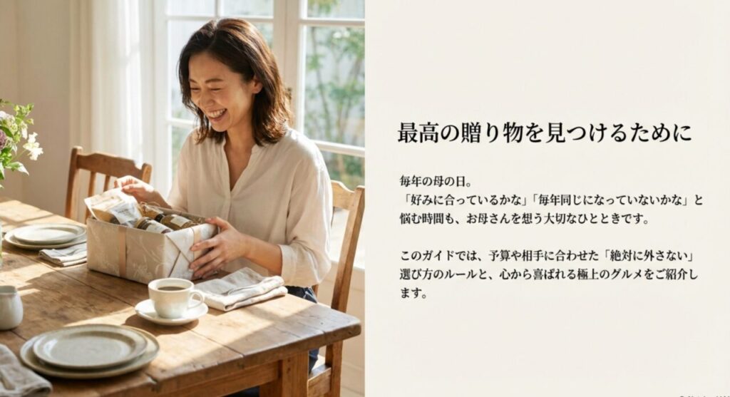 最高の贈り物を見つけるためのお手伝いをさせていただきます