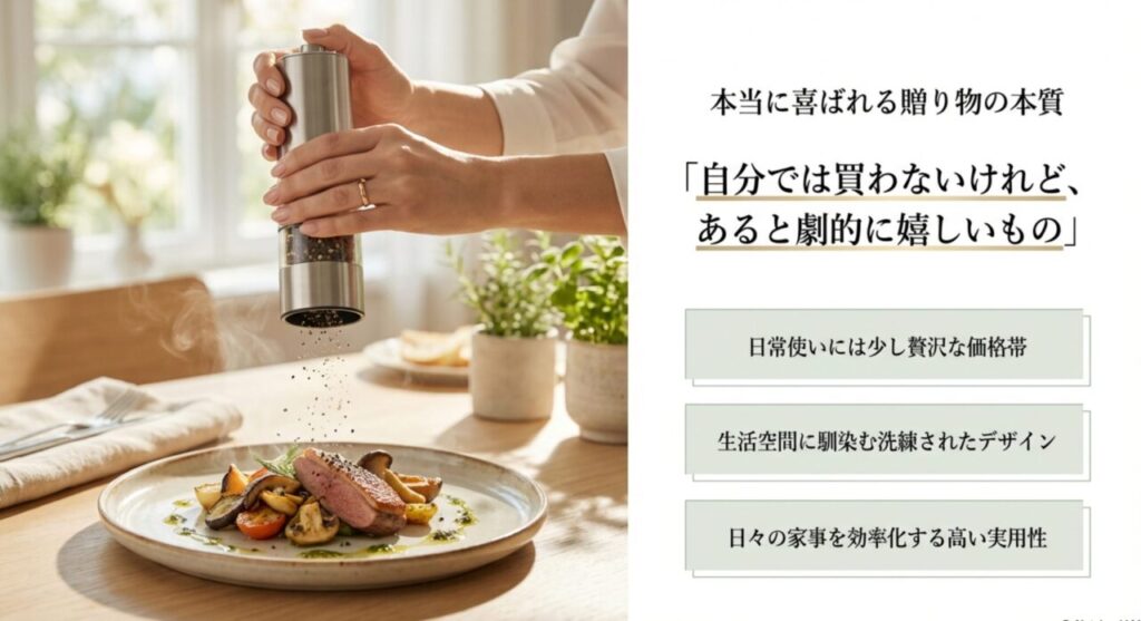 劇的に生活の質が上がる実用的なペッパーミル