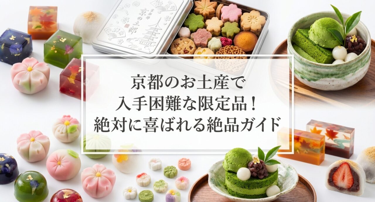 京都のお土産で入手困難な限定品！絶対に喜ばれる絶品ガイド