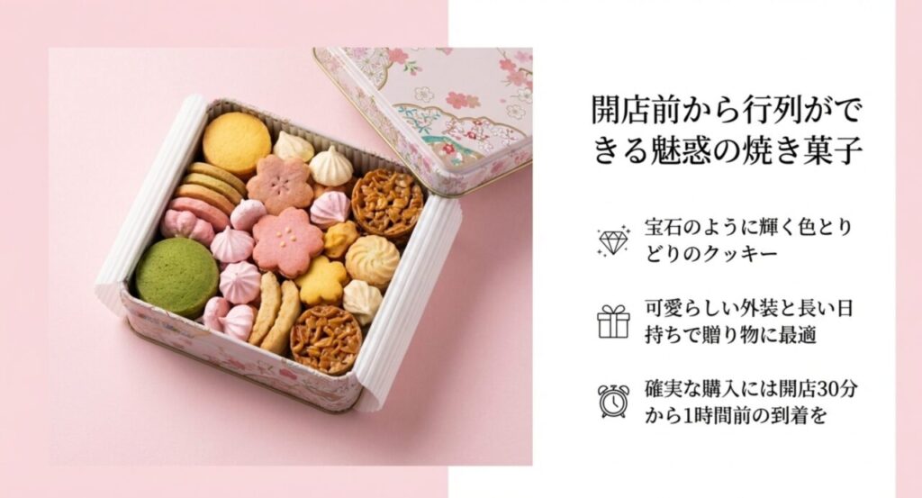 開店前から行列ができる魅惑の焼き菓子