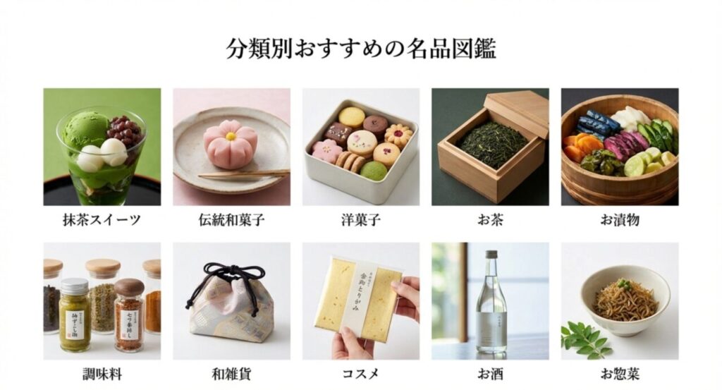 分類別おすすめの名品図鑑
