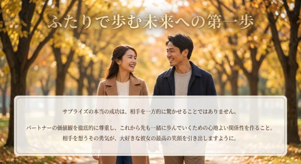 ふたりで歩む未来への第一歩