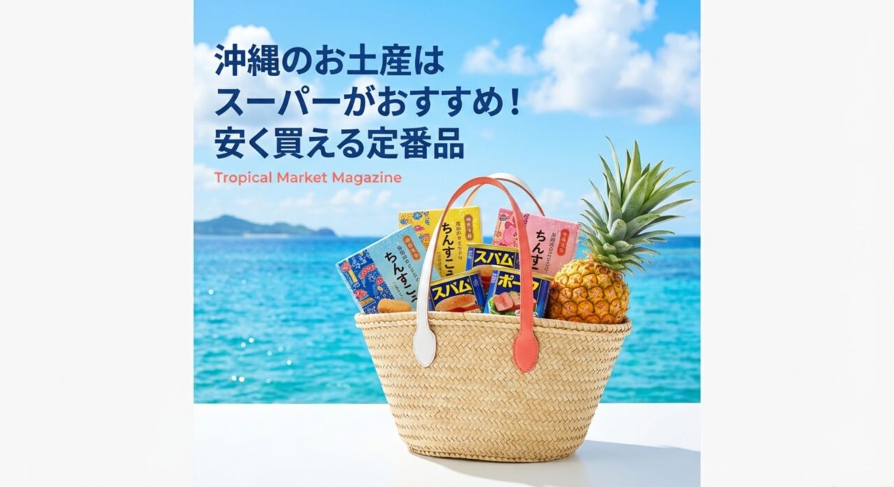 沖縄のお土産はスーパーがおすすめ！安く買える定番品