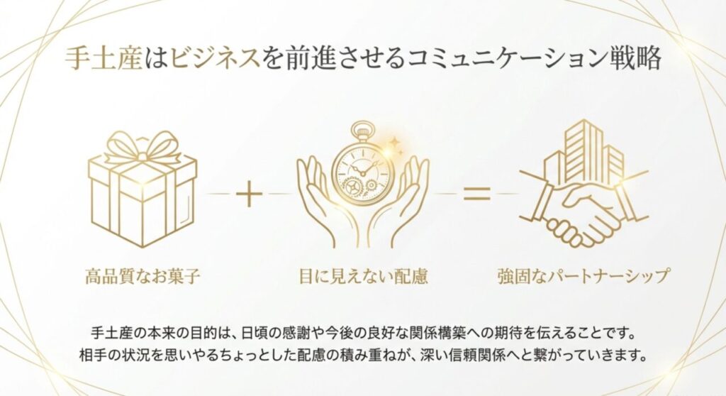 手土産はビジネスを前進させるコミュニケーション戦略