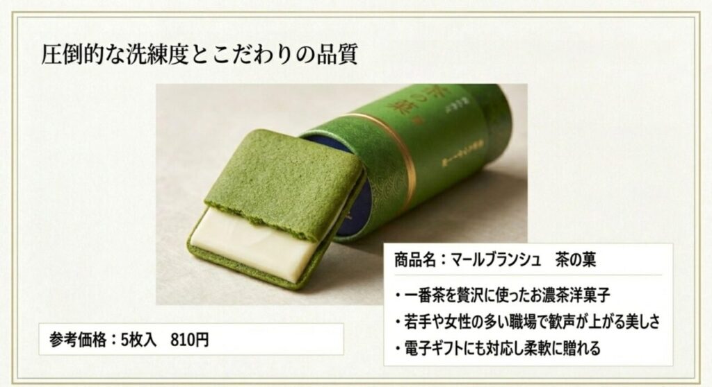 センスが光るおしゃれな和洋菓子