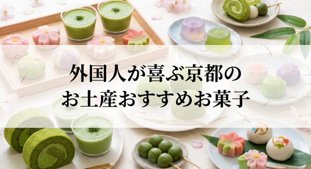 外国人が喜ぶ京都のお土産！おすすめお菓子