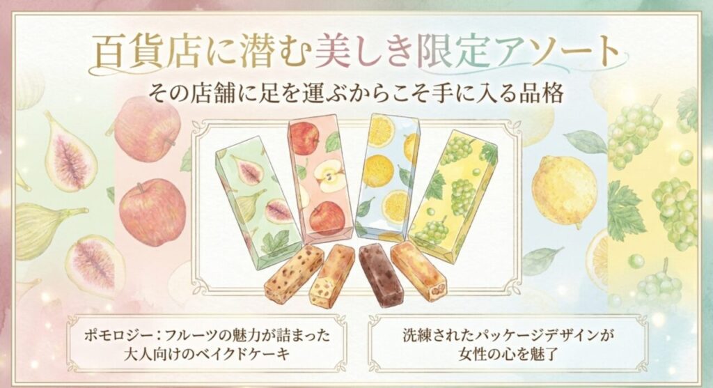 百貨店に潜む美しき限定アソート