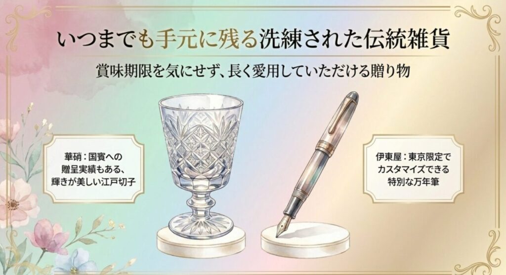 いつまでも手元に残る洗練された伝統雑貨