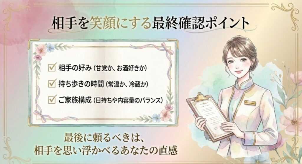 最高の贈り物を完成させる最後のひと手間
