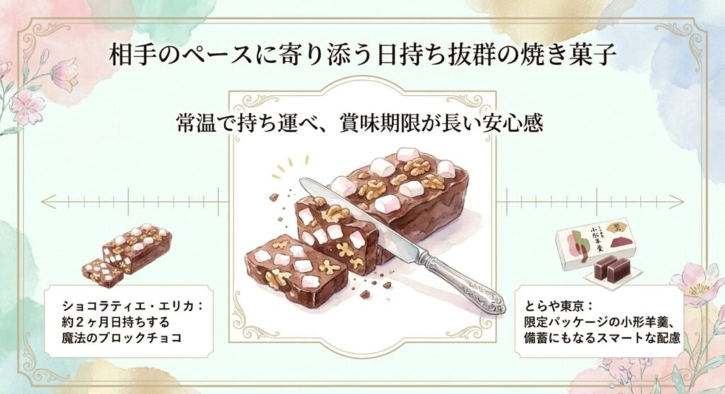 圧倒的な安心感を添える日持ちする焼き菓子