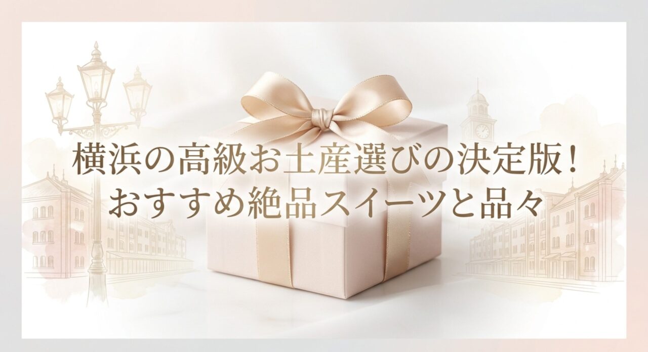 横浜の高級お土産選びの決定版！おすすめ絶品スイーツと品々