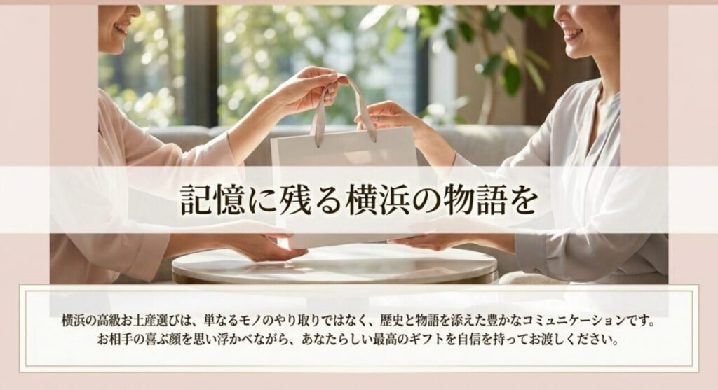 記憶に残る横浜の物語を贈る