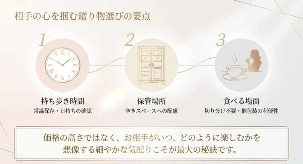相手の心を掴む贈り物選びの要点