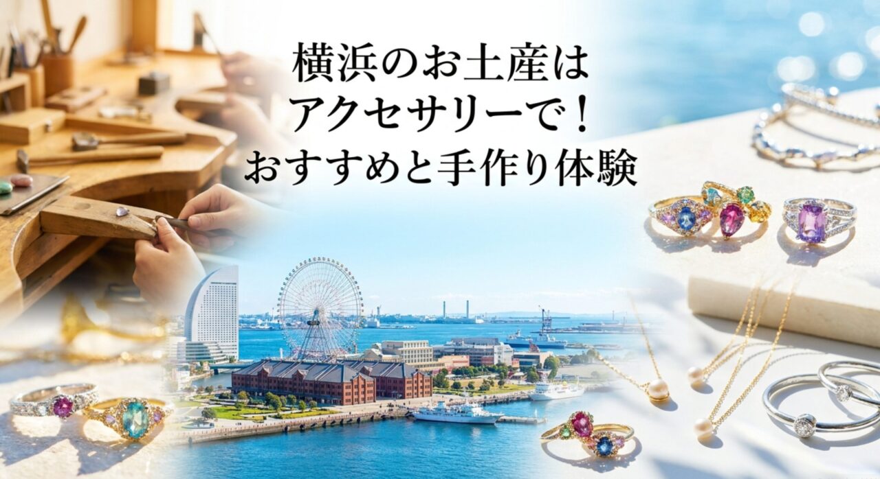横浜のお土産はアクセサリーで！おすすめと手作り体験