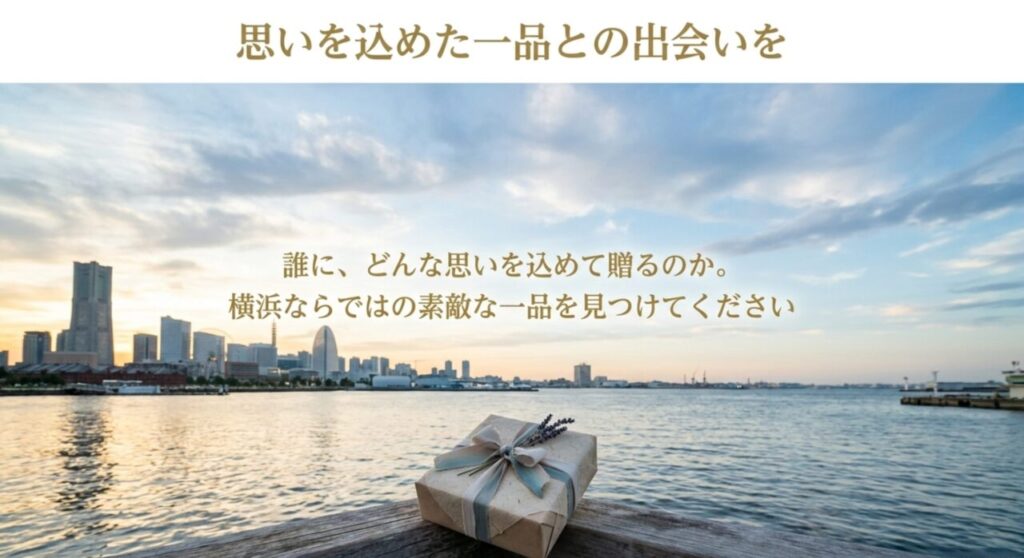 思いを込めた一品との出会いを