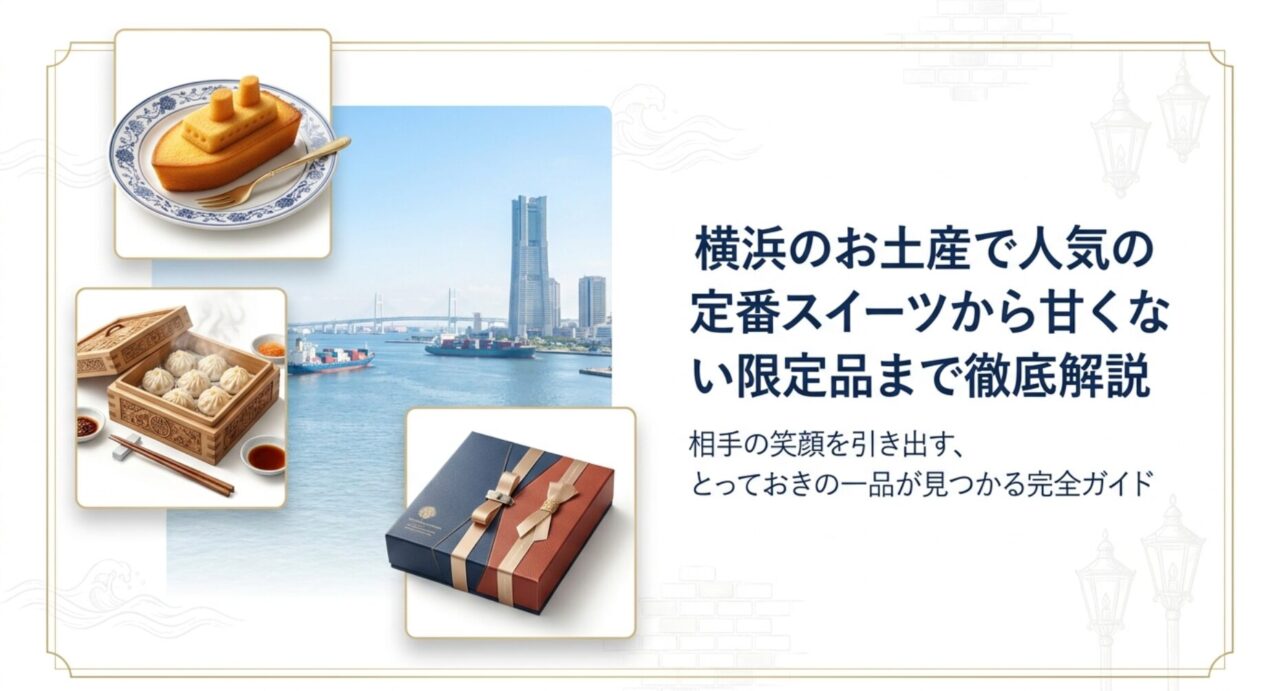 横浜のお土産で人気の定番スイーツから甘くない限定品まで徹底解説