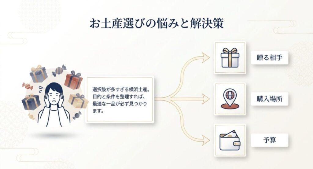 お土産選びの悩みと解決策