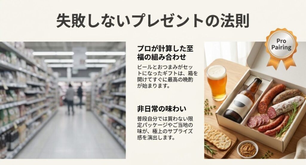 父の日のビールとおつまみの晩答セットギフト