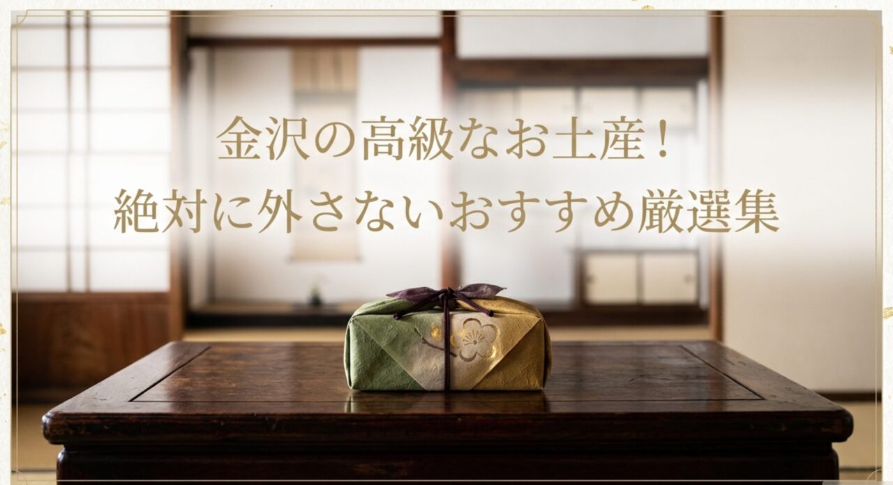 加賀百万石のおもてなしの心を贈る金沢の高級お土産