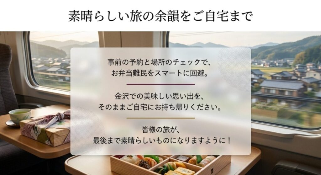 金沢での美味しい思い出をご自宅にお持ち帰りください