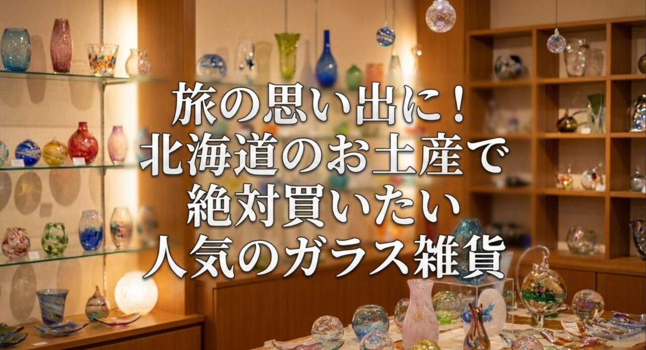 旅の思い出に！北海道のお土産で絶対買いたい人気の雑貨とガラス
