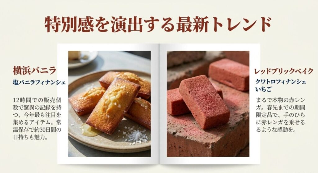 特別感を演出する最新トレンドスイーツ