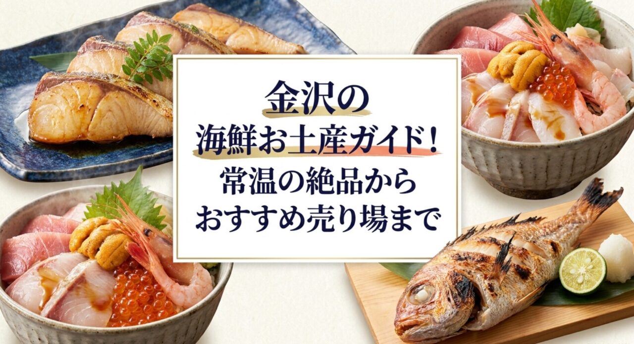 金沢の海鮮お土産ガイド！常温の絶品からおすすめ売り場まで