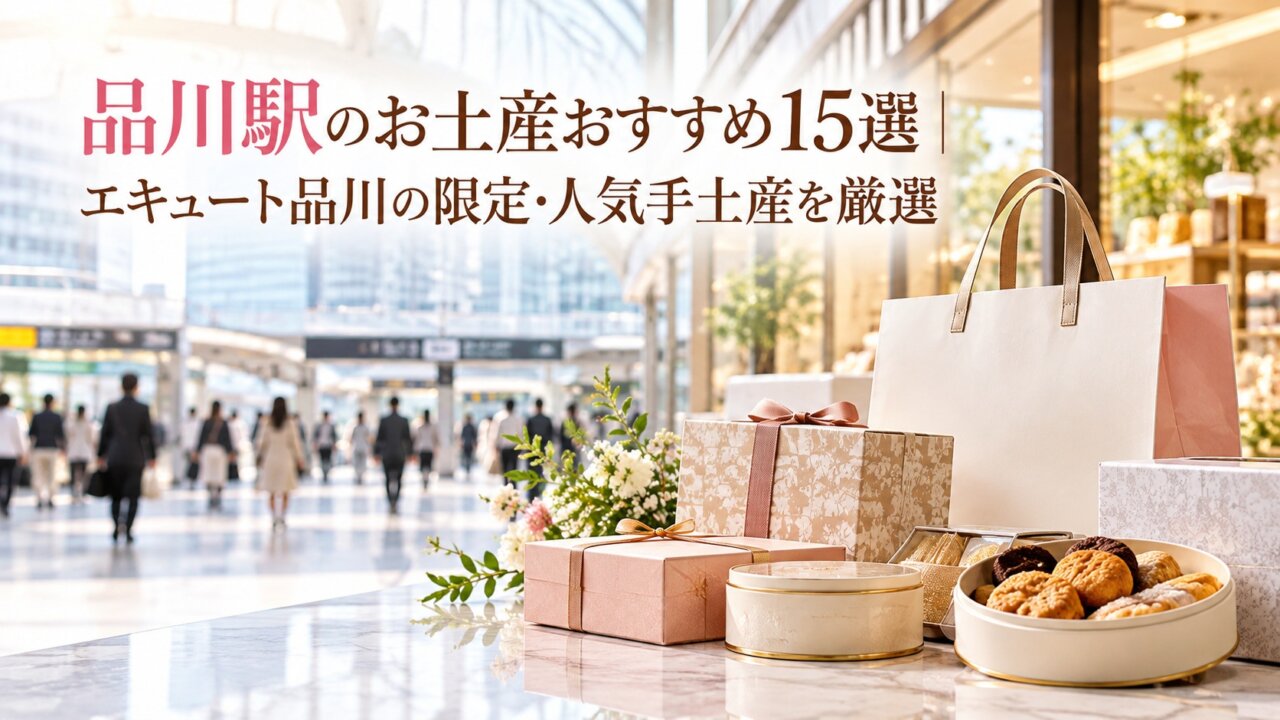 品川駅のお土産おすすめ15選のアイキャッチ画像